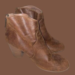 Route 66 Leather Booties